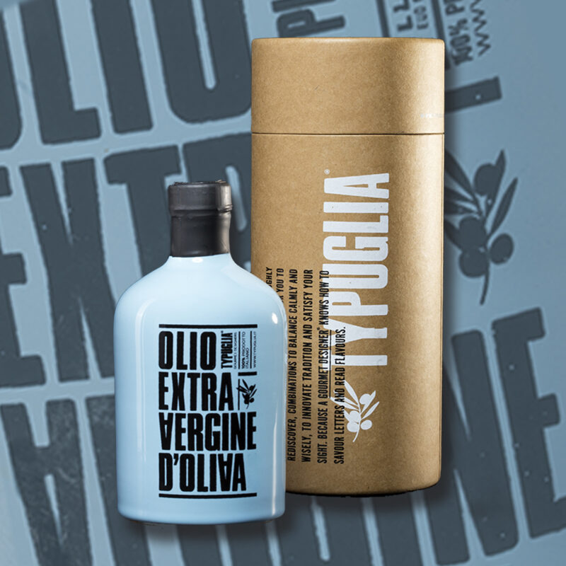 Olio Extravergine di Oliva TYPUGLIA Celeste - Orcio lt 0,25