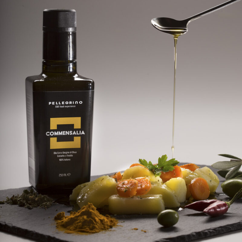 Olio Extravergine di Oliva COMMENSALIA - Bottiglia lt 0,25 - immagine 2