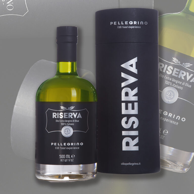 Olio Extravergine di Oliva RISERVA 25° - Bottiglia lt 0,50 Olio Evo